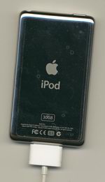 iPod V.generation - back side